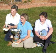 Sharon Lambie, Laura Moffat and Catherine Malcolm